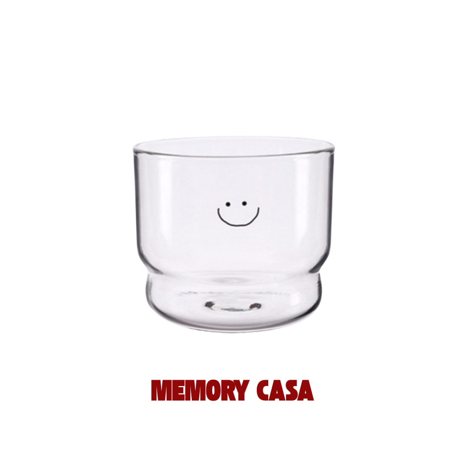 თანამედროვე დიზაინის მქონე მინის ჭიქა - Image 3