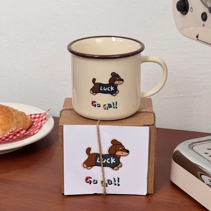 კერამიკული ჭიქა ლეკვის პრინტით - Image 4