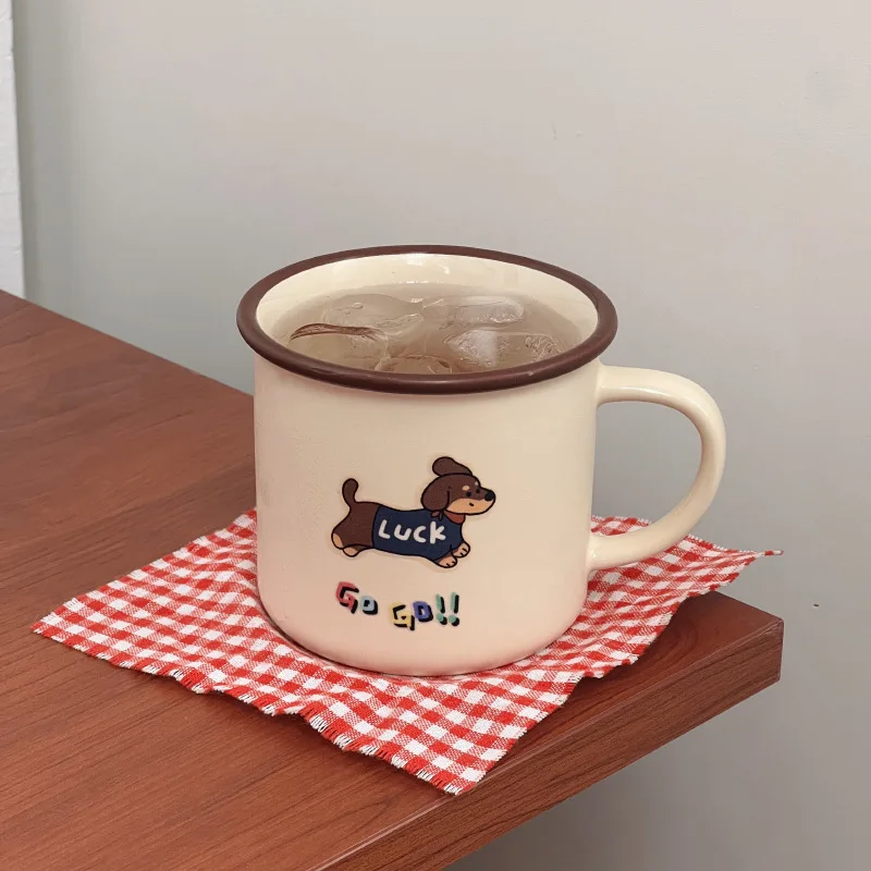 კერამიკული ჭიქა ლეკვის პრინტით - Image 3