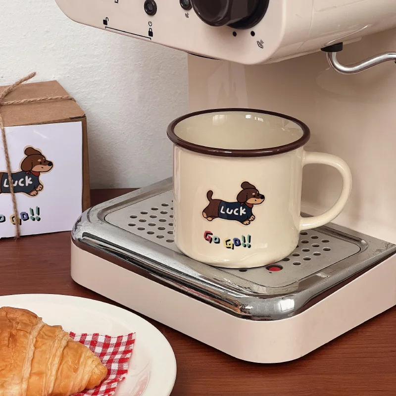 კერამიკული ჭიქა ლეკვის პრინტით - Image 5