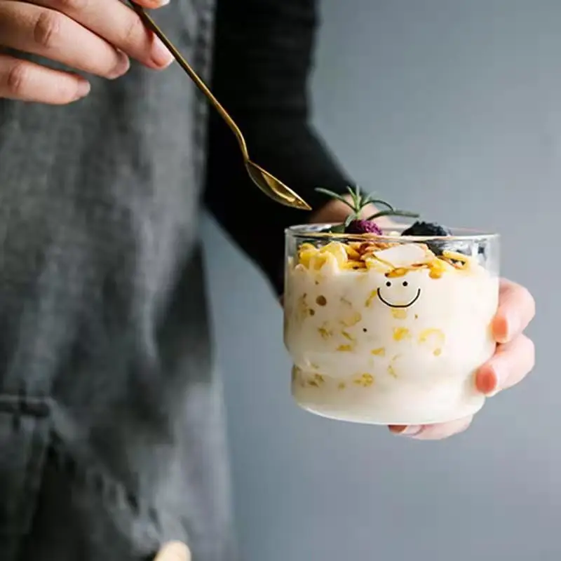 თანამედროვე დიზაინის მქონე მინის ჭიქა - Image 6