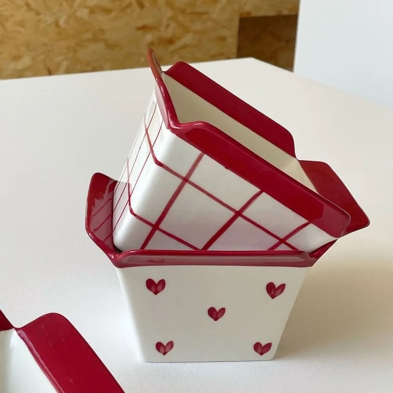 კრეატიული კერამიკული თასი ზოლებიანი დიზაინით — დეკორატიული და პრაქტიკული თასი - Image 4