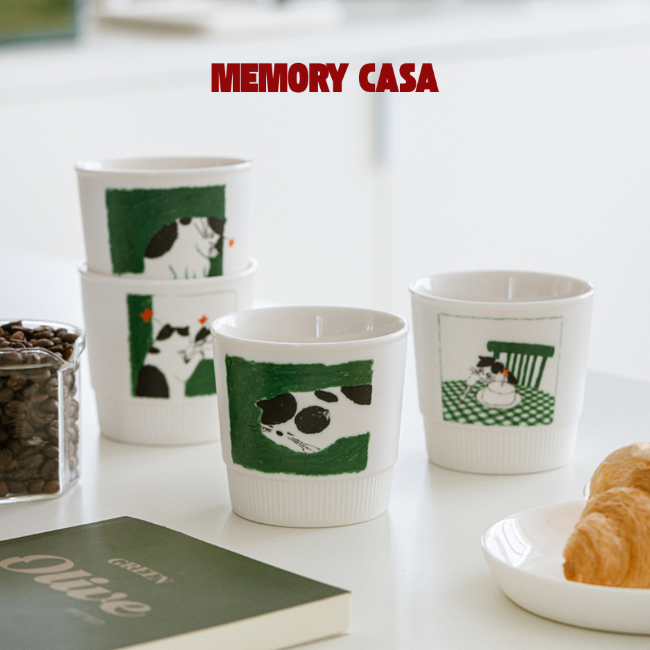 კერამიკის ჭიქა კნუტის ილუსტრაციით - Image 2