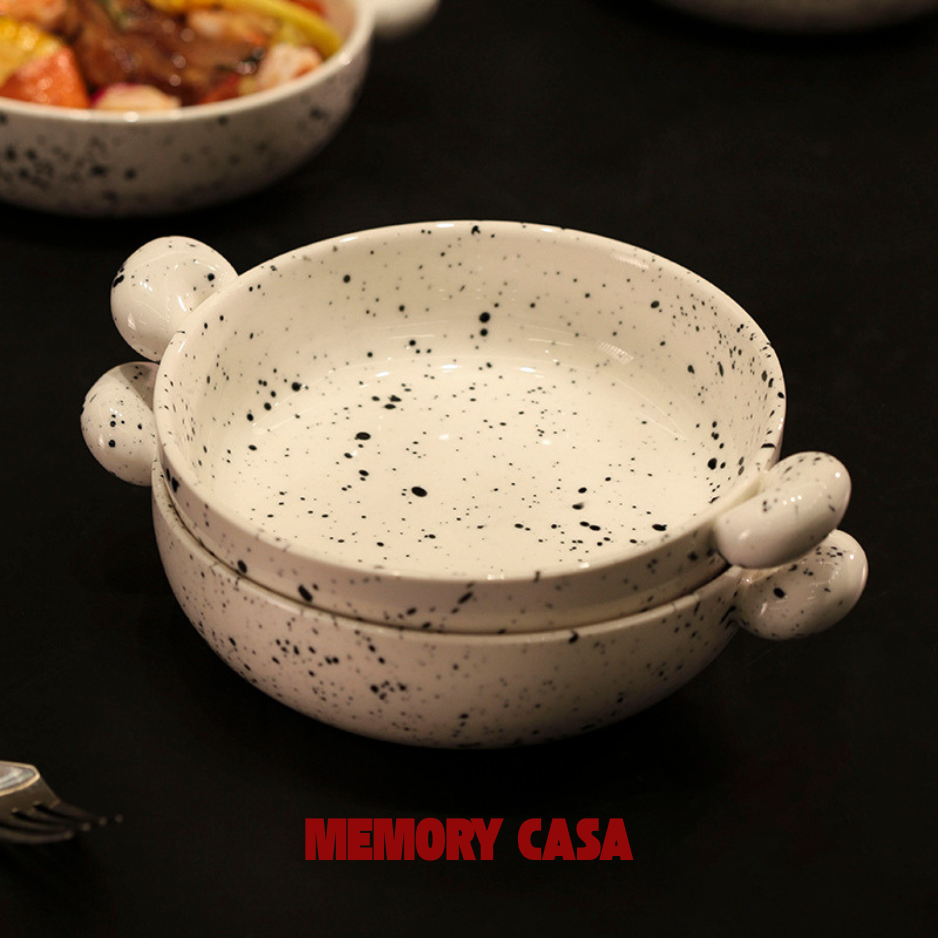 კერამიკული ჯამი სახელურებით - Image 2