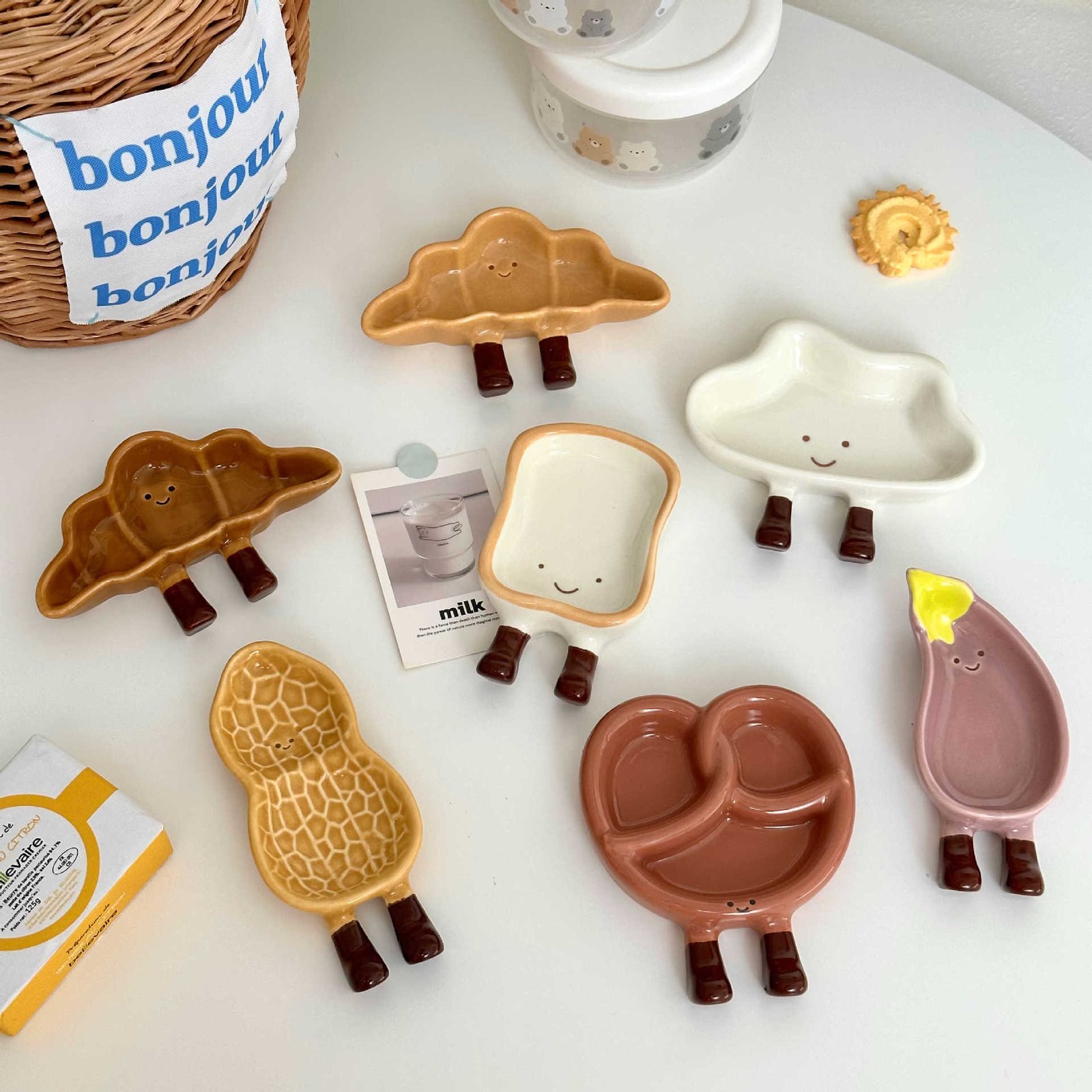 კერამიკული სანელებლების თეფში